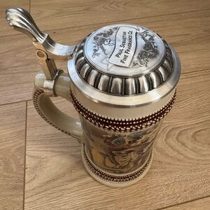 Paul Sebastian 1999 Lidded German Beer Stein Limited Edition Made in Germany.